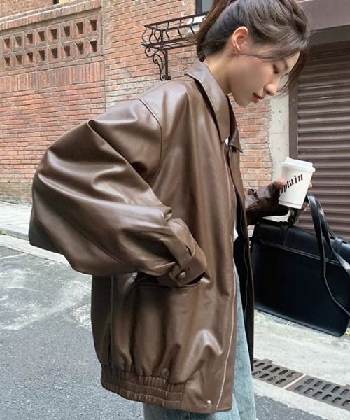 H.TOKYO ブルゾン アウター 豊富なサイズ展開 ソフトな質感が魅力の