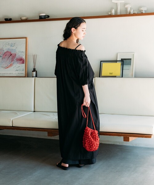 FREAK'S STORE（フリークスストア） ワンピース インド 5分袖2WAY