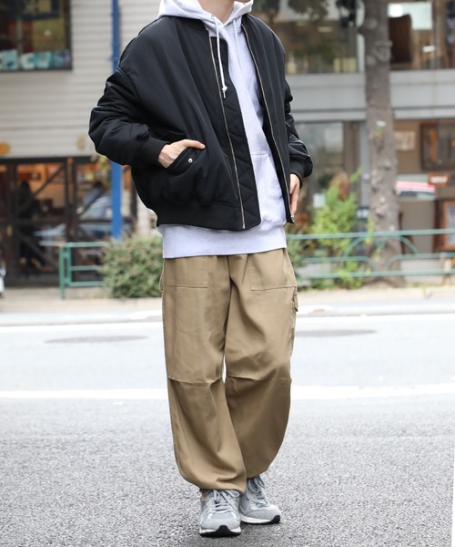 SETUP7（セットアップセブン） ma1 ma-1 「SETUP7」アームギャザー入り