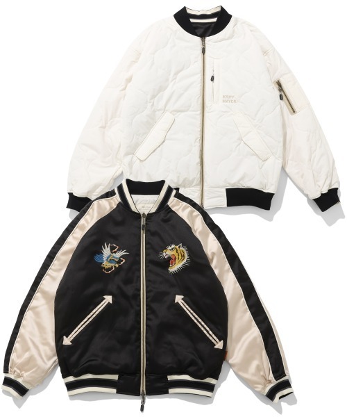 KRIFF MAYER（クリフメイヤー） スカジャン 「リバーシブル