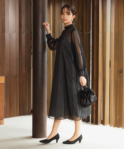 kaene（カエン） ドレス 「kaene」マットカルゼオーガンドレス