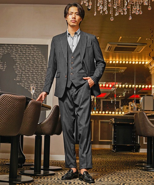 SOMEDIFF（サムディフ） セットアップ 「SOMEDIFF」ストライプ柄