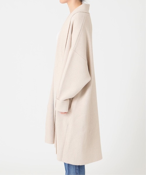 IENA（イエナ） アウター ウールカシミヤニットガウンコート