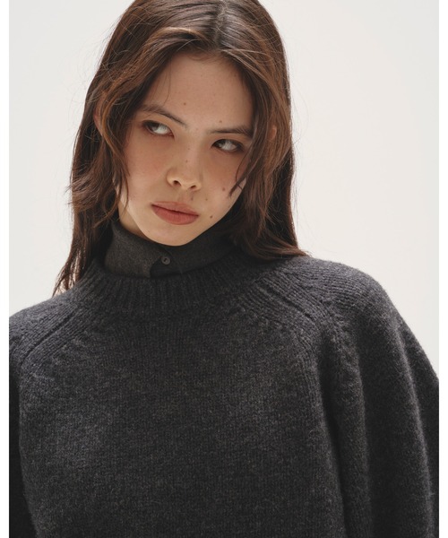 TODAYFUL ニット セーター Wool 100% Raglan Knit レディース