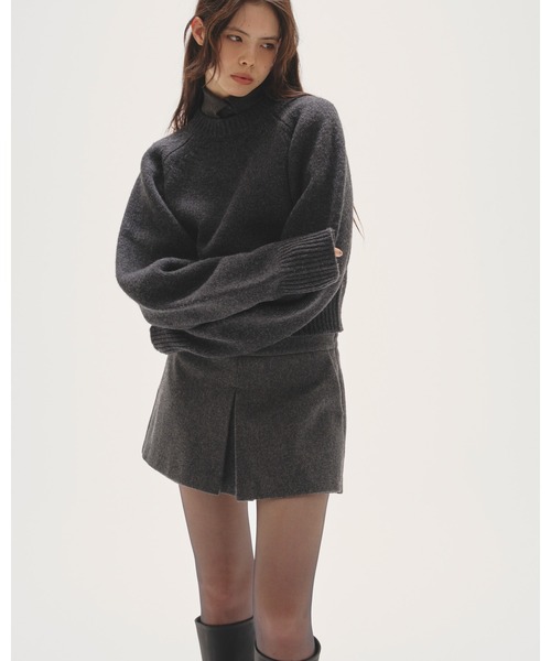 TODAYFUL ニット セーター Wool 100% Raglan Knit レディース