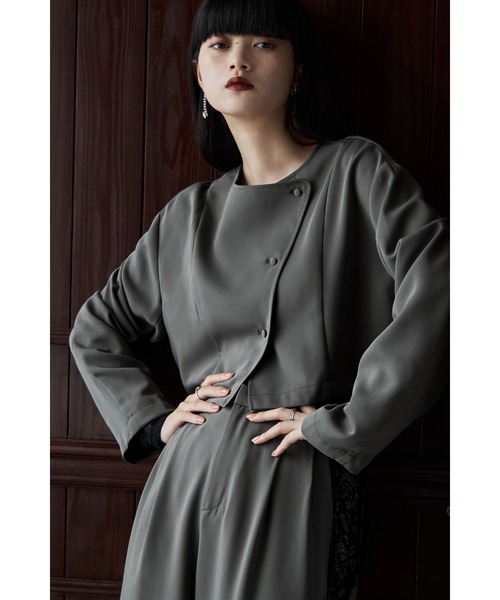 etoll.（エトル） パンツドレス セットアップパンツドレス アシメ