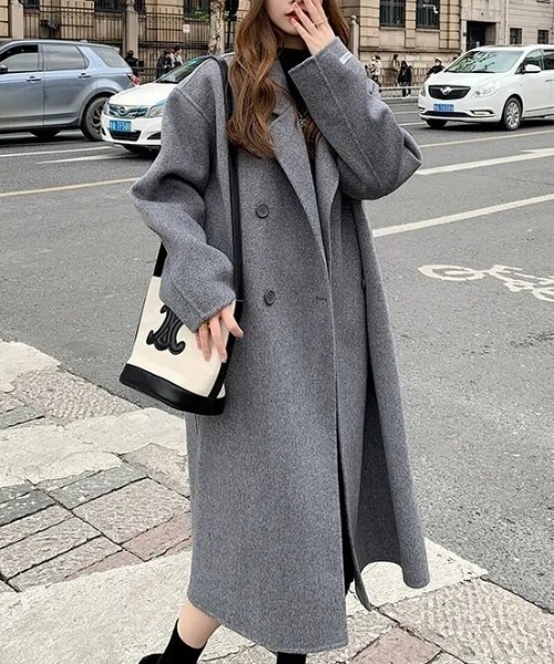 cammie コート チェスターコート ダブル チェスターロングコート