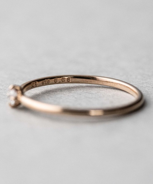 ete（エテ） 指輪 リング K18 ダイヤモンド リング「ブライト