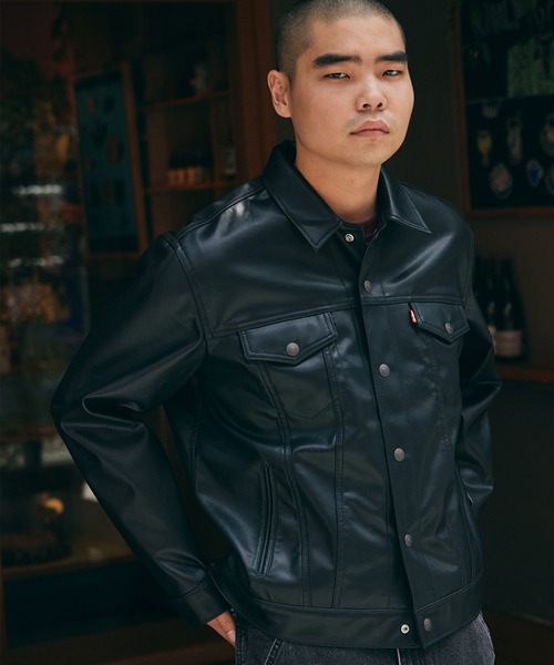 Levi's（リーバイス） ブルゾン アウター JAPAN LIMITED LEATHER