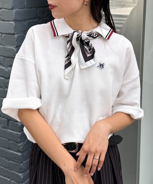 MASONPRINCE 長袖ポロシャツ L ネイビー メンズ : ZOZOTOWN Yahoo!店