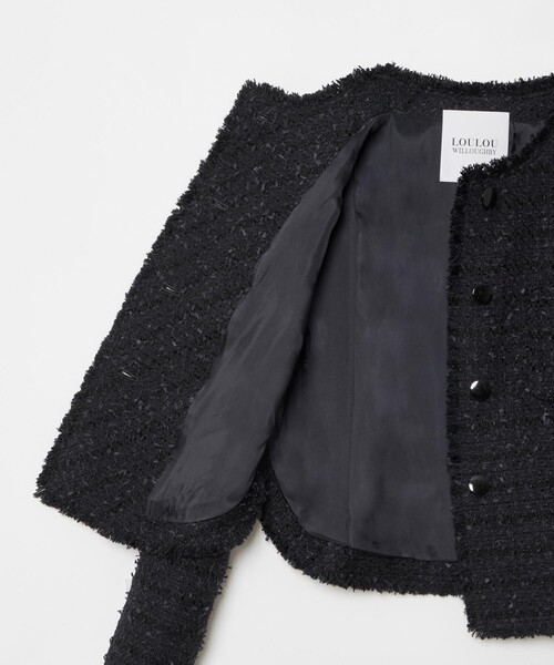 LOULOU WILLOUGHBY（ルルウィルビー） ジャケット ノーカラー