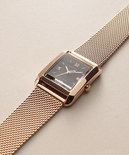 COCOSHNIK（ココシュニック） 腕時計 RG シチズンL別注モデル スクエア