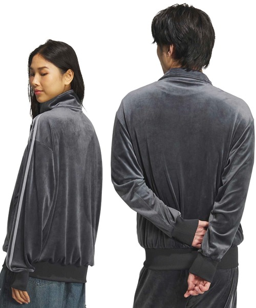 adidas（アディダス） コート ジャケット adidas FIREBIRD VELOUR