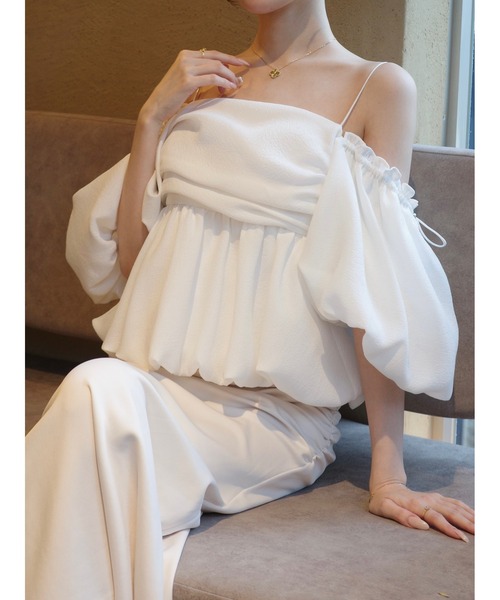 FRAY I.D（フレイ・アイディー） ブラウス シャツ 3wayオフショル