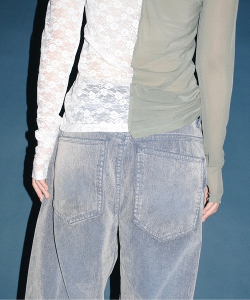 musubore（ムスボレ） ジーンズ デニム デニムパンツ flocky wide