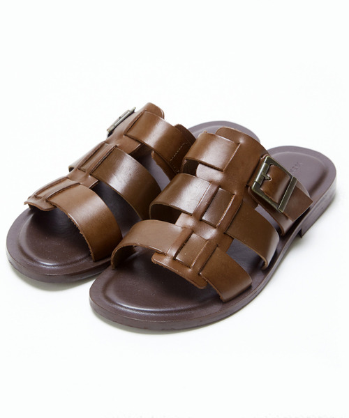 MEN'S MELROSE サンダル 「CORSO ROMA，9/コルソローマノーヴェ