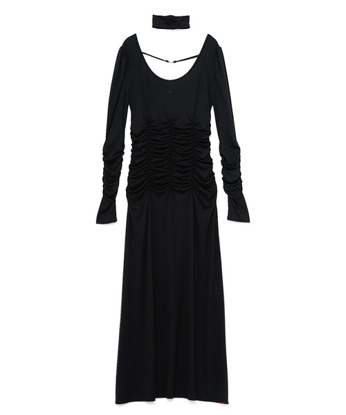 SORIN（ソリン） ワンピース Stretchy Rayon Scope Neck Maxi Dress
