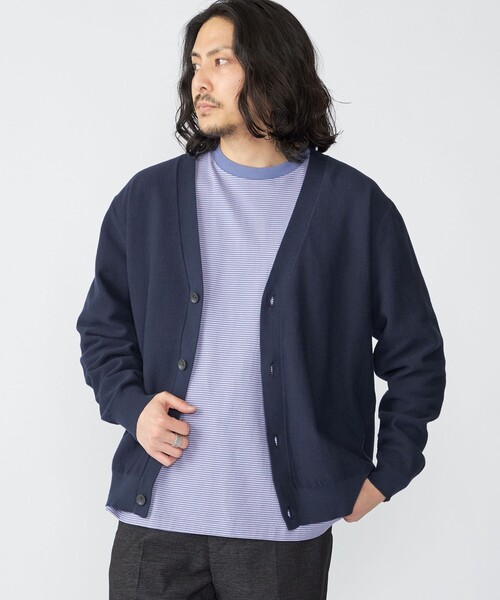 SHIPS（シップス） カーディガン SHIPS:「洗濯機可能」SOLOTEX(R) 12