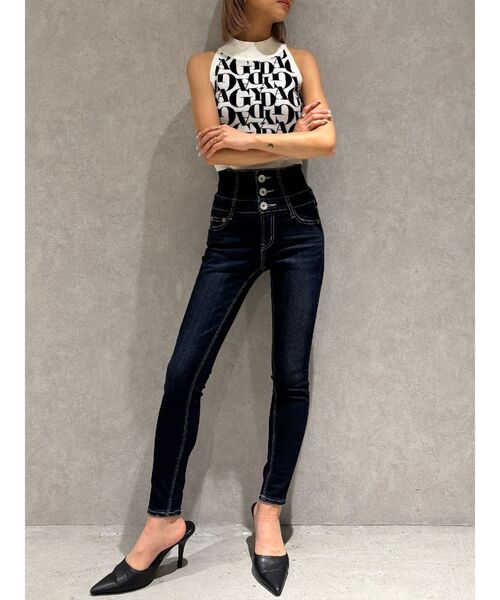 GYDA（ジェイダ） ジーンズ デニム デニムパンツ 「TINY」ハイウエスト