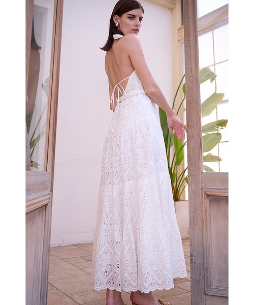 Estella.K ワンピース Gabi Lace Dress エンブロイダリーレース