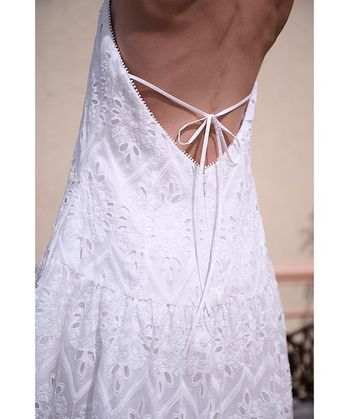 Estella.K ワンピース Gabi Lace Dress エンブロイダリーレース