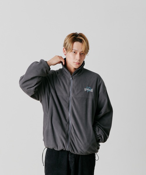 Remember. ブルゾン アウター Nylon×Freece Reversible Jacket
