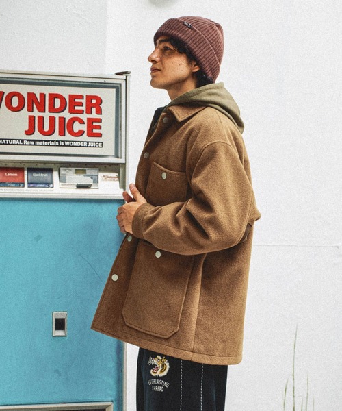 niko and…（ニコアンド） カバーオール ウーリーテックカバーオール