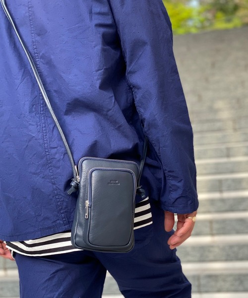 SEEKER（シーカー） ショルダーバッグ 「FIT」WATERPROOFレザー ミニ