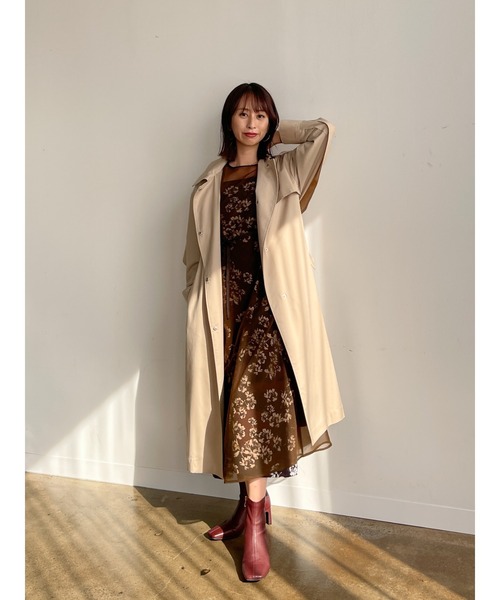 STRATA（エストラータ） トレンチコート コート フード付きバック