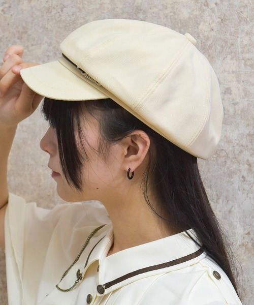 axes femme（アクシーズ ファム） 帽子 キャスケット ベルトライン