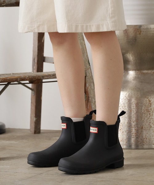 HUNTER（ハンター） 長靴 レインブーツ WOMENS ORIGINAL CHELSEA
