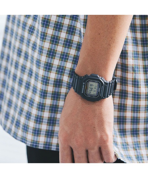 G-SHOCK 腕時計 スクエアフェイス / タフソーラー G-5600UE-1JF メンズ