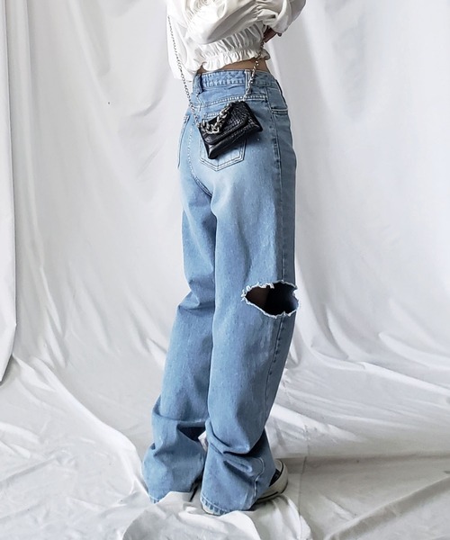 me+em select（ミームセレクト） ジーンズ デニム デニムパンツ