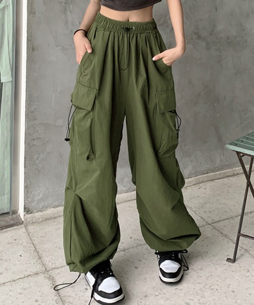 DAY CLOSET カーゴパンツ 「ドローコード調節可能」ストリートからゆる