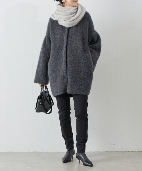 BEARDSLEY（ビアズリー） コート アウター ファーニットコート