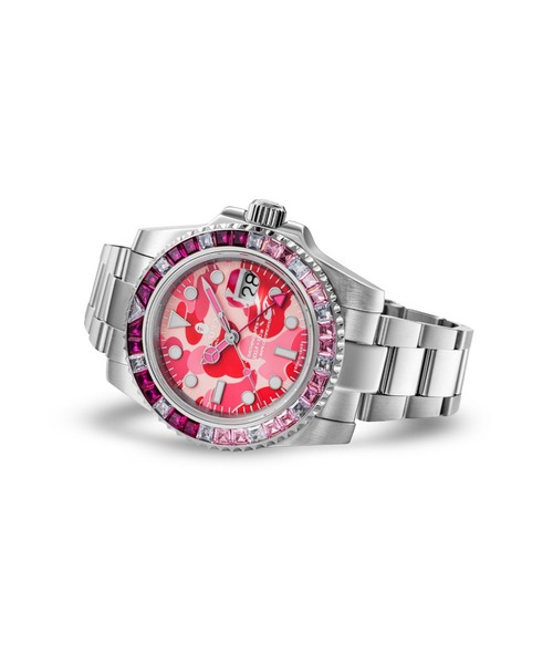 A BATHING APE（アベイシングエイプ） 腕時計 TYPE 2 BAPEX ABC CAMO