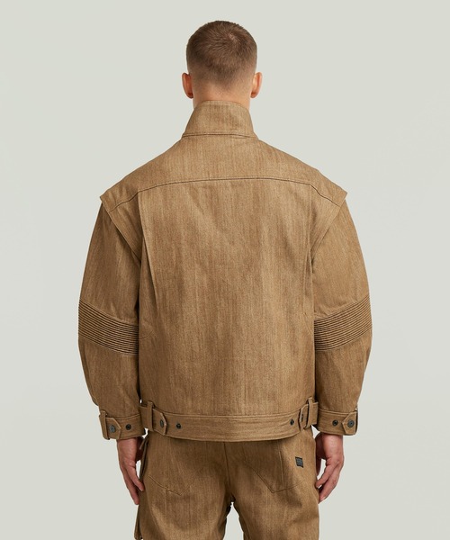 G-STAR RAW デニムジャケット gジャン UTILITY BIKER JACKET/バイカー