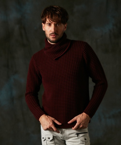 HIDEAWAYS NICOLE（ハイダウェイ ニコル） セーター ニット アフガン