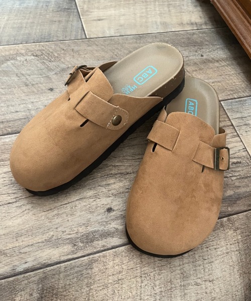 サンダル スエード クロッグサンダル レディース : ZOZOTOWN Yahoo!店