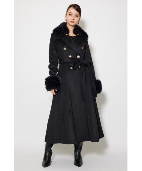 rienda（リエンダ） ステンカラーコート コート 2WAYラグジュアリー