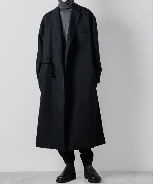 ATO（アトウ） トレンチコート コート ulster coat メンズ : ZOZOTOWN