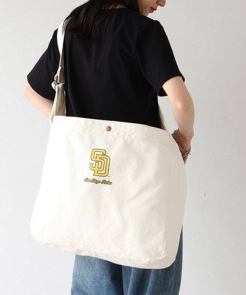 MLB ショルダーバッグ 「MLB/メジャーリーグベースボール」コットン