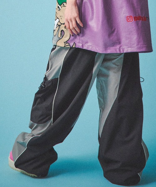 GALFY（ガルフィー） パンツ GALFY-闇に争いしサイバーパンツ メンズ