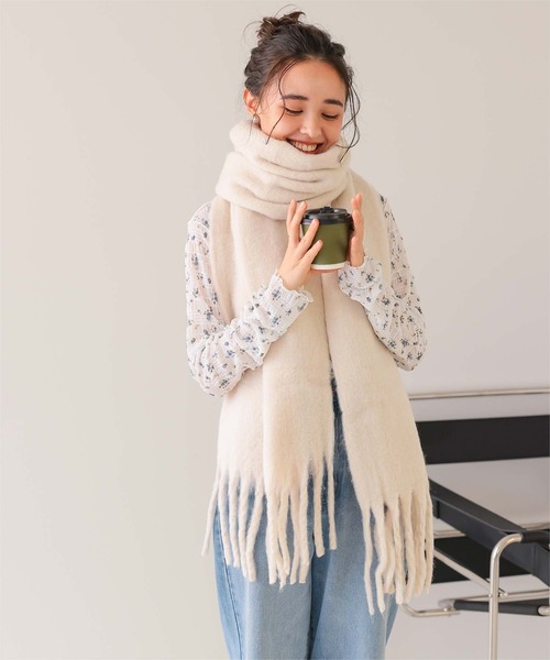 titivate（ティティベイト） マフラー ストール ボリュームマフラー