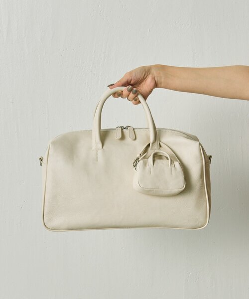 ear PAPILLONNER（イア パピヨネ） ボストンバッグ 「バッグ型チャーム