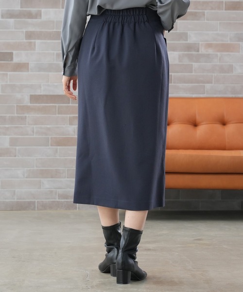 TRUDEA（トルディア） スカート ハーフジップポケットタイトスカート