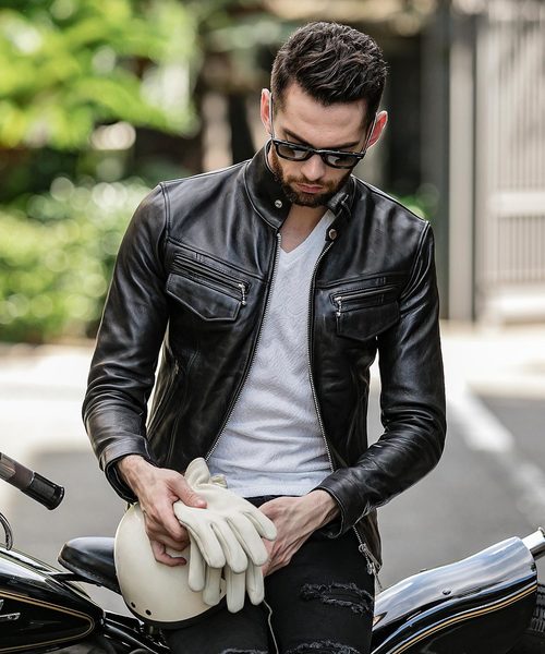 BUFFALO BOBS（バッファローボブズ） 革ジャン ライダース NORTH BEACH