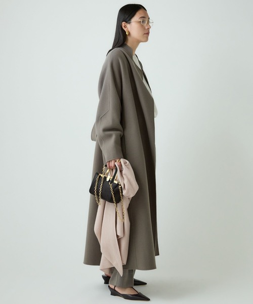Chaos（カオス） ノーカラーコート コート /大草直子さん着用 アール
