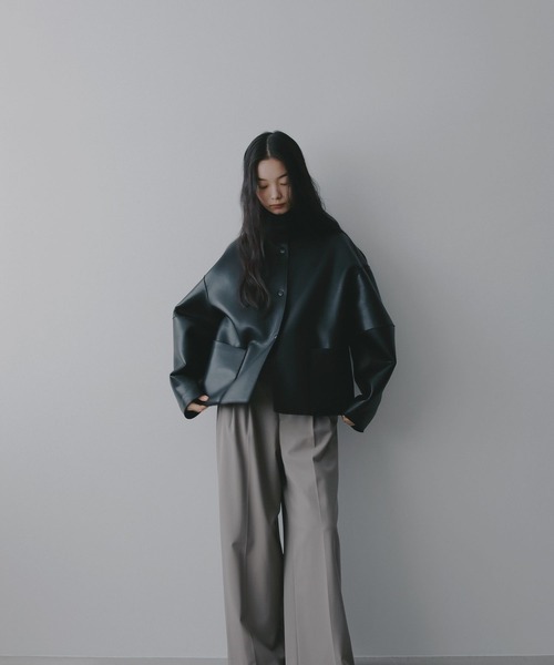 A part by（アパートバイ） ブルゾン アウター ムートンリバーブルゾン