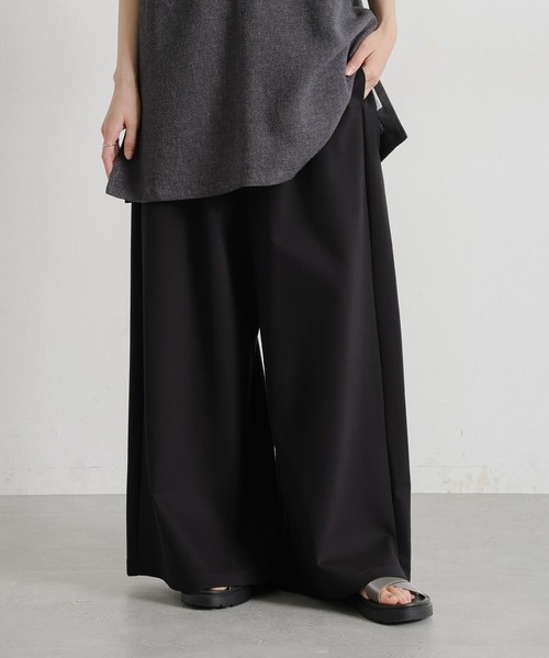 studio CLIP（スタディオクリップ） パンツ シルケットポンチタック